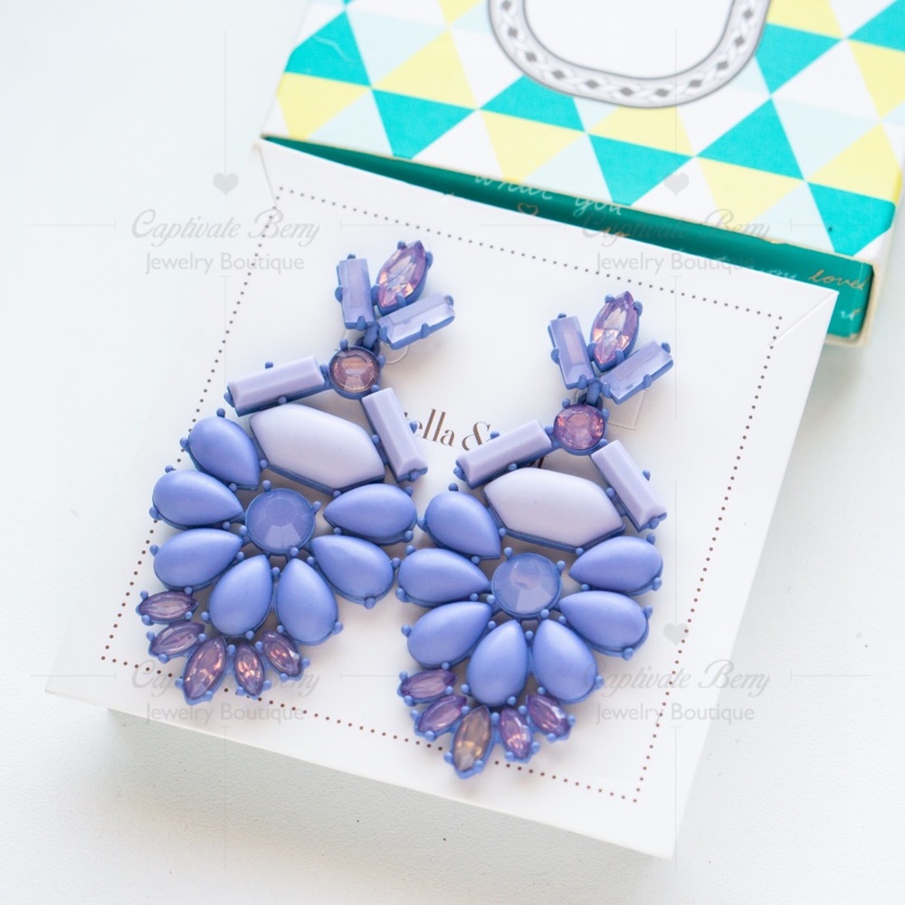 Stella & Dot Heck Yes Statement Drop Earrings